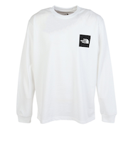 ザ・ノース・フェイス（THE NORTH FACE）長袖Tシャツ ロンT ロングスリーブスクエアロゴTシャツ NT82534 W