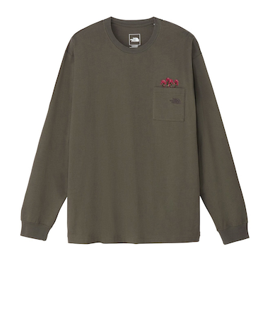 ザ・ノース・フェイス（THE NORTH FACE）ロンT フラッシュドライフラワーロゴ長袖Tシャツ NT82535 NT