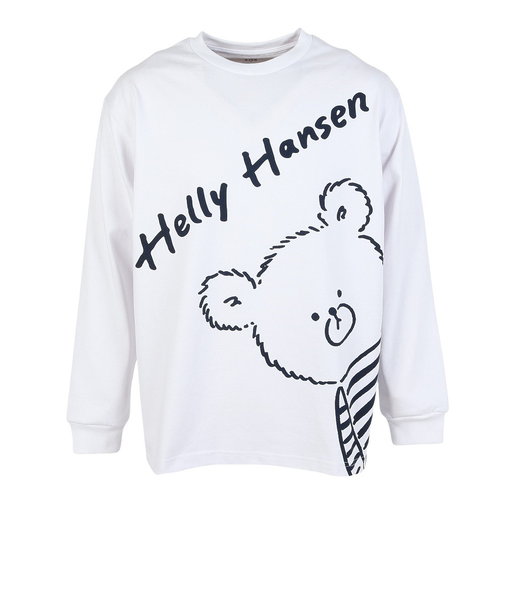 ヘリーハンセン（HELLY HANSEN）ロンT HELLY BEAR 長袖Tシャツ HM32585 CW