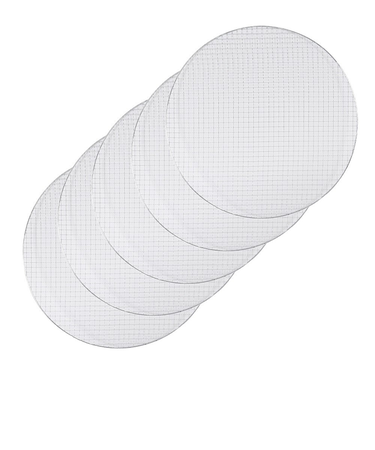 その他ブランド(OTHER BRAND)キャンプ バーベキュー 47cm ラウンド型グリル用使い捨て焼き網 5枚パック 4580107677429