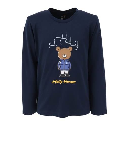 ヘリーハンセン（HELLY HANSEN）ジュニア 長袖 ロンT HELLY BEAR AURORA HJ32561 ON