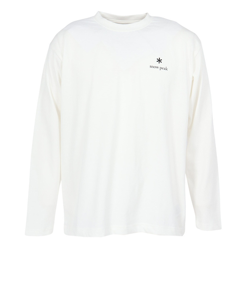 スノーピーク（snow peak）ロゴ 長袖 ロンT OWH NSD-TS-25AU005