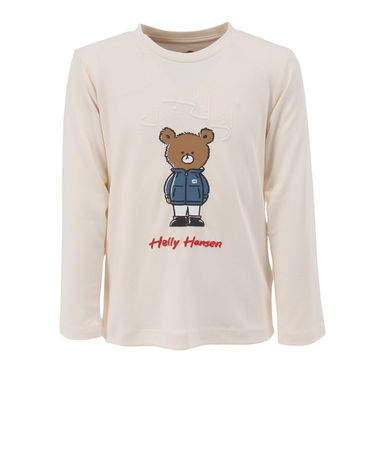 ヘリーハンセン（HELLY HANSEN）ジュニア 長袖 ロンT HELLY BEAR AURORA HJ32561 IV