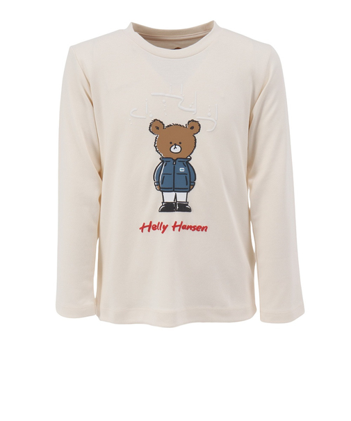ヘリーハンセン（HELLY HANSEN）ジュニア 長袖 ロンT HELLY BEAR AURORA HJ32561 IV