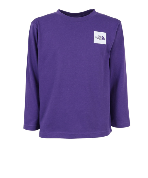 ザ・ノース・フェイス（THE NORTH FACE）ジュニア 長袖 トドラー ロングスリーブ スモールスクエアロゴTシャツ NTT32531 TP UVカット
