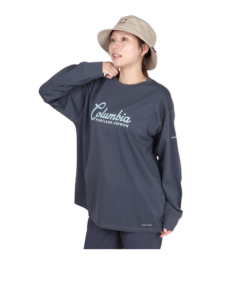 コロンビア（Columbia）長袖Tシャツ ロンT チャールズドライブクルー PL1397 011