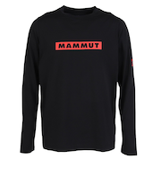 マムート（MAMMUT）長袖Tシャツ ロンT QD ロゴ プリント ロングスリーブTシャツ 1016-02250-0001