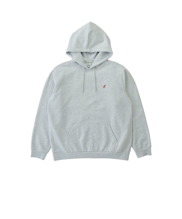 ワンポイント フーディー スウェット G309-FT-HEATHER ASH