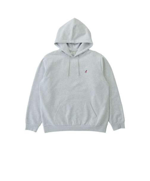 ワンポイント フーディー スウェット G309-FT-HEATHER ASH