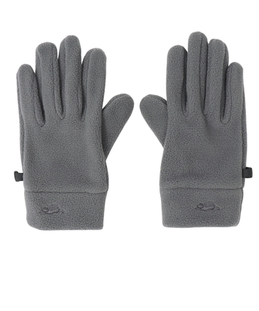 クリフメイヤー（KRIFF MAYER）トレッキング ニットグローブ  5指フリースグローブ W2522100X:17:CHARCOAL