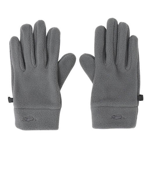 クリフメイヤー（KRIFF MAYER）トレッキング ニットグローブ  5指フリースグローブ W2522100X:17:CHARCOAL