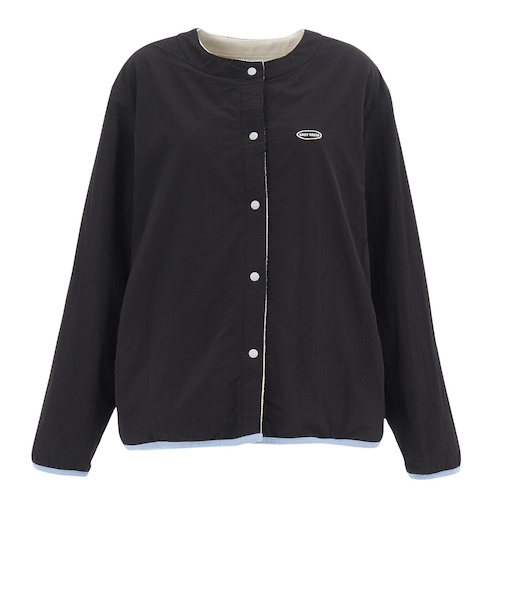 クリフメイヤー（KRIFF MAYER）リバーシブルフリースカーデ W2525130X:9:NATURAL