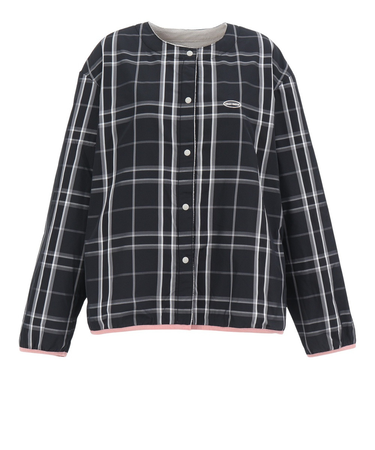 クリフメイヤー（KRIFF MAYER）リバーシブルフリースカーデ W2525130X:12:L/GRAY