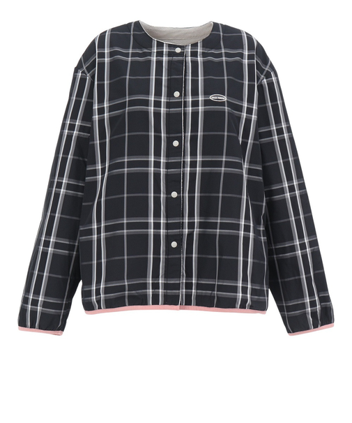 クリフメイヤー（KRIFF MAYER）リバーシブルフリースカーデ W2525130X:12:L/GRAY