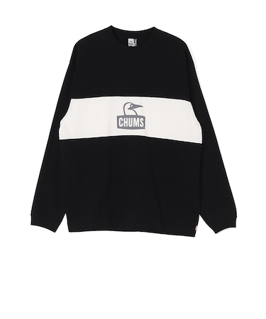 チャムス（CHUMS）カーンズ パネル ロングスリーブTシャツ CH01-2652-K004