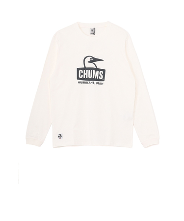 チャムス（CHUMS）ブービーフェイス ブラッシュドロングスリーブTシャツ CH01-2667-W071