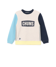 チャムス（CHUMS）キッズ チャムスロゴ クルートップ ループパイル 長袖スウェット CH20-1077-C103