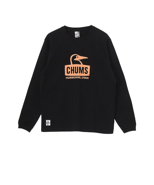 チャムス（CHUMS）ブービーフェイス ブラッシュドロングスリーブTシャツ CH01-2667-K048