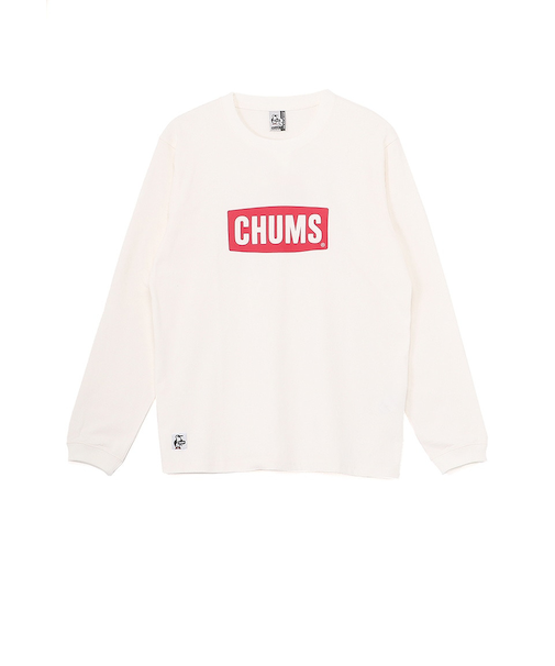 チャムス（CHUMS）チャムスロゴ ブラッシュド ロングスリーブTシャツ CH01-2666-W057