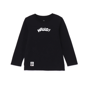 チャムス(CHUMS)キッズ アイムノットアペンギン ブラッシュド ロングスリーブTシャツ CH21-1416-K001