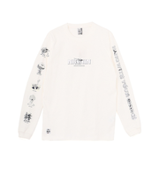チャムス（CHUMS）ザ ニンジャ ブラッシュドロングスリーブTシャツ CH01-2662-W001