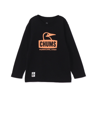 チャムス（CHUMS）キッズ ブービーフェイス ブラッシュド ロングスリーブTシャツ CH21-1293-K048