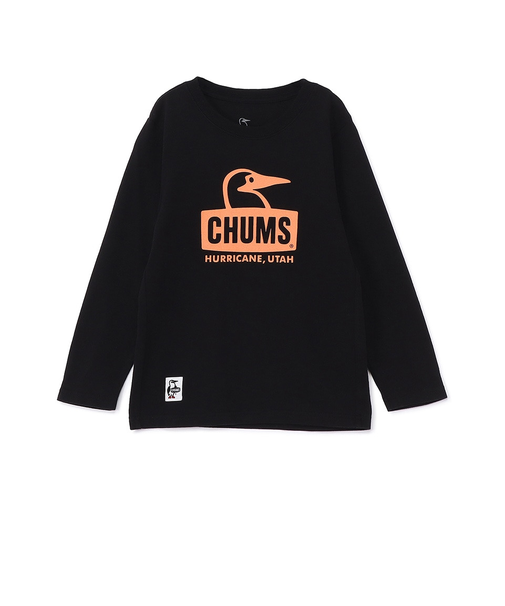チャムス（CHUMS）キッズ ブービーフェイス ブラッシュド ロングスリーブTシャツ CH21-1293-K048