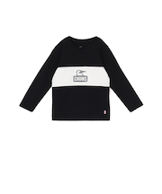 チャムス(CHUMS)キッズ カーンズ パネル ロングスリーブTシャツ CH21-1412-K004