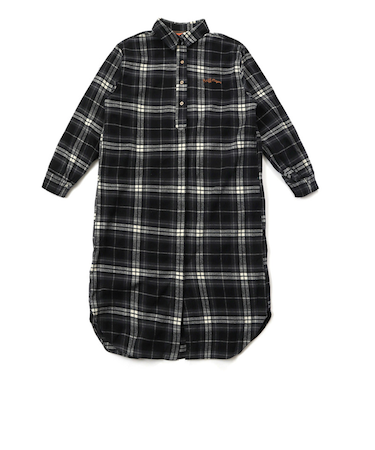 クリフメイヤー（KRIFF MAYER）ビエラシャツワンピース W2516305:17:CHARCOAL