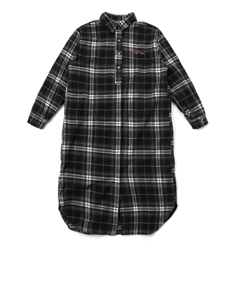 クリフメイヤー（KRIFF MAYER）ビエラシャツワンピース W2516305:17:CHARCOAL