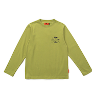 クリフメイヤー(KRIFF MAYER)ジュニア 外遊びイラストロンT(釣り) J2517854:64:L/GREEN