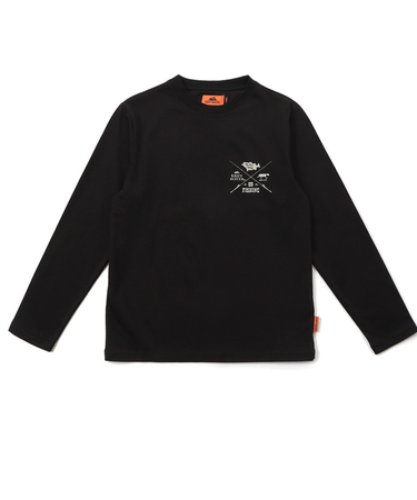 クリフメイヤー(KRIFF MAYER)ジュニア 外遊びイラストロンT(釣り) J2517854:19:BLACK