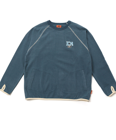 クリフメイヤー（KRIFF MAYER）もちのび デザインロンT 2515604:72:D/BLUE