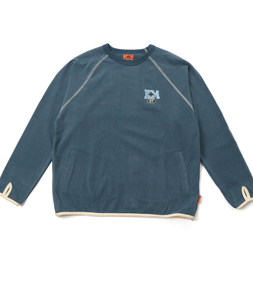 クリフメイヤー（KRIFF MAYER）もちのび デザインロンT 2515604:72:D/BLUE