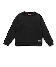 クリフメイヤー(KRIFF MAYER)ジュニア 裏シャギークルー トップス J2517860:19:BLACK