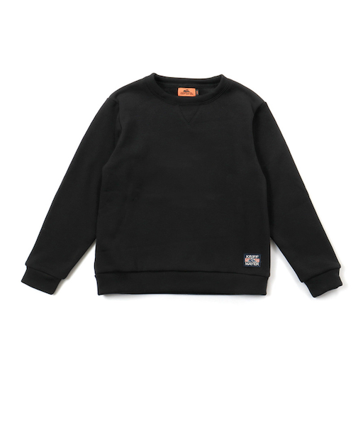 クリフメイヤー(KRIFF MAYER)ジュニア 裏シャギークルー トップス J2517860:19:BLACK