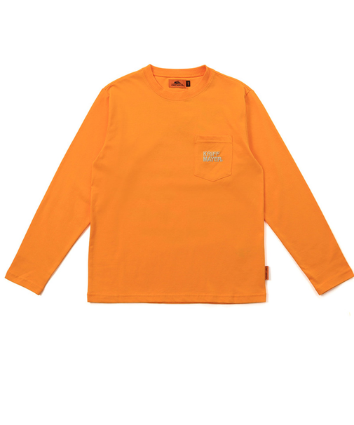 クリフメイヤー(KRIFF MAYER)ジュニア 外遊びイラストロンT(ロゴ) J2517855:45:ORANGE