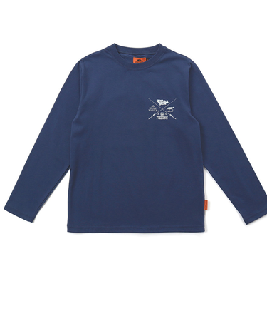 クリフメイヤー(KRIFF MAYER)ジュニア 外遊びイラストロンT(釣り) J2517854:74:BLUE