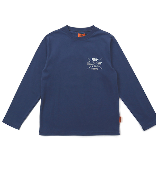 クリフメイヤー(KRIFF MAYER)ジュニア 外遊びイラストロンT(釣り) J2517854:74:BLUE