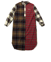 クリフメイヤー(KRIFF MAYER)ビエラシャツワンピース W2516305:90:MULTI-COL