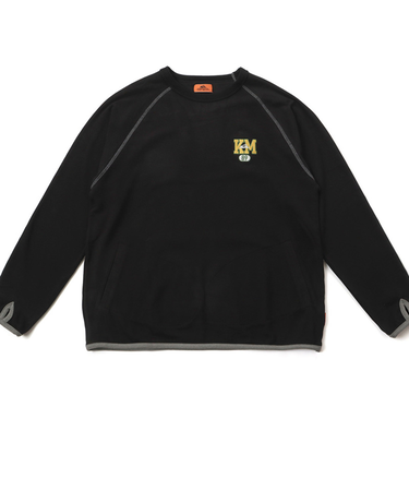 クリフメイヤー（KRIFF MAYER）もちのび デザインロンT 2515604:19:BLACK