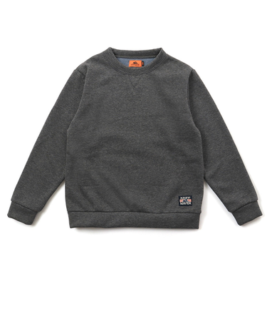 クリフメイヤー(KRIFF MAYER)ジュニア 裏シャギークルー トップス J2517860:17:CHARCOAL