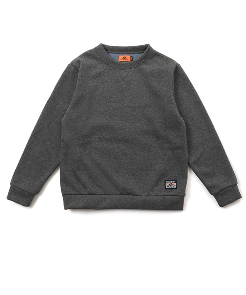 クリフメイヤー(KRIFF MAYER)ジュニア 裏シャギークルー トップス J2517860:17:CHARCOAL