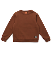 クリフメイヤー(KRIFF MAYER)ジュニア 裏シャギークルー トップス J2517860:29:BROWN