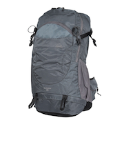 グローヒル（GROWHILL）バックパック リュック 登山 ハイキング エアーメッシュクライマー LTB-BP7001 GRY