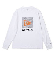 ニューエラ（NEW ERA）長袖 オーバーサイズド ウォーム Tシャツ Topographic Surface 14668842