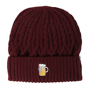 ゴースローキャラバン（GOSLOWCARAVAN）帽子 ケーブル刺繍 ニットキャップ 359103 MRN