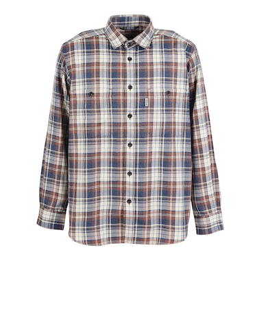 Foxfire（フォックスファイヤー）長袖シャツ メランジチェックシャツ 5112530-003