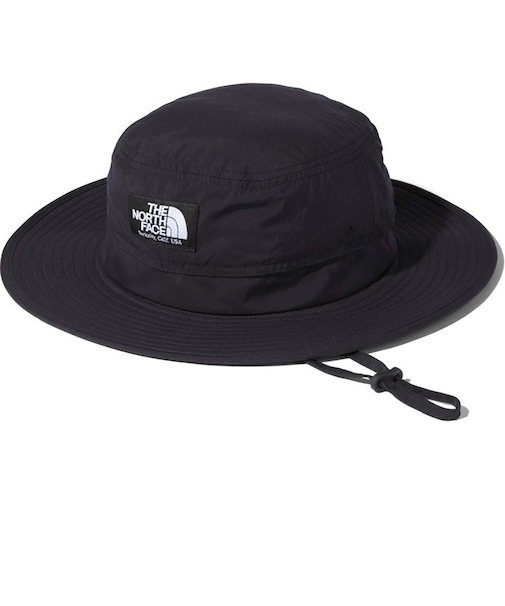 ザ・ノース・フェイス（THE NORTH FACE）ホライズンハット NN02336 K ブラック 帽子 トレッキング UVカット 軽量 速乾 サイズ調整可能…