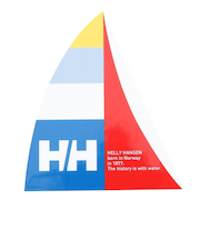 ヘリーハンセン（HELLY HANSEN）SAIL ロゴステッカー HA92141 MA ヨット